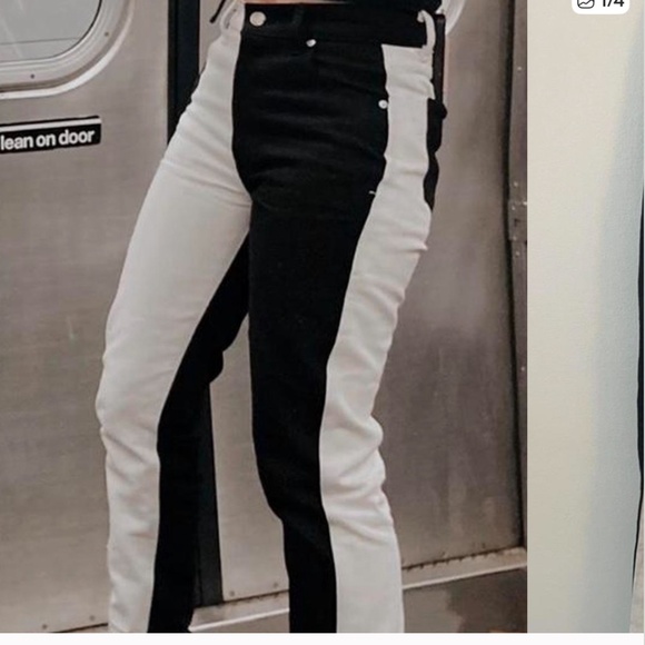 Revice DREAM FIT Denim Yin Yang Two-Tone Jeans Women’s Size 28 | Made in USA - Picture 1 of 9